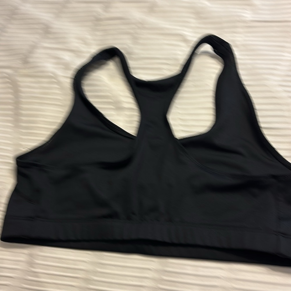 BCG Sleek Black Sports Bra - Picture 3 of 3